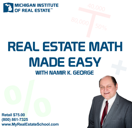 Real Estate Math Made Easy Digital DVD