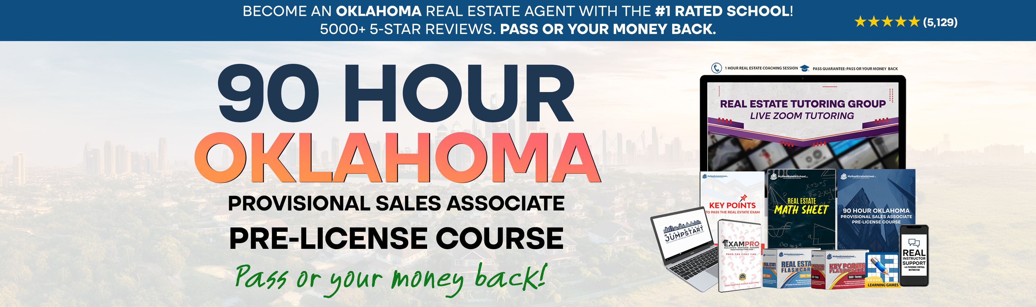 90 Hour Oklahoma Real Estate Broker License Course